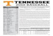 Tennessee Baseball Game Notes - vs. Vanderbilt - 4-22
