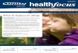 Unity HealthFocus Newsletter: Spring 2012