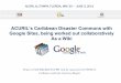 Google Sites Caribbean Disaster Commons