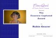 Co-Creating  Community Award - Robin Gruver