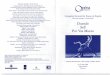 1998. Program for CND performances in Bordeaux