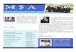MSA Newsletter Fall 2011