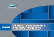 Apec Economic Policy Report - 2008