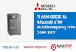 FR-A720-00030-NA Mitsubishi A700 Variable Frequency Drive 0-5HP 240V