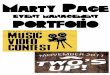 Marty Page - Event Management Portfolio