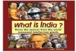 what west intellectuals said on INDIA