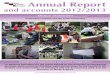 Chexs annual report 2012:13