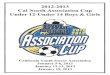 Final U12-U14 Association Cup 2012-2013