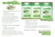 Earth Baby Organics baby shampoo product brochure