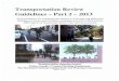 Transportation Guidelines Part 2-2013