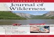 International Journal of Wilderness: Volume 19, Number 1, April 2013