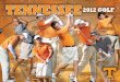 2012 Tennessee Men's Golf Yearbook