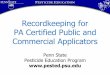 Commercial Recordkeeping