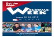 Welcome Week 2013 Program