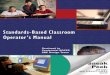 Standards-Based Classroom Operator's Manual Sneak Peek