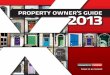 CX Property Owner's Guide 2013