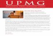 UPMG newsletter 1