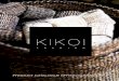 Kikoi product catalogue spring/summer 2014