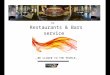 Virtual catalogue for restaurants