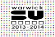 Warwick SU Guide 2013-14