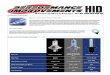 Performance Improvements HID Lumens Catalog