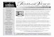 Festival Voice Newsletter May 2013