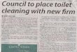 Council u-turn on toilets (continued)