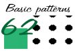 Basic patterns pack 62 examples for Photoshop, PSP etc