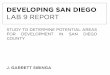 San Diego County Development Report