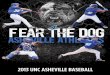 2013 UNC Asheville Baseball Media Guide