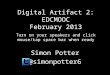 Digital Artifact for EDCMOOC February 2013