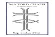 Bamford Chapel Magazine Sept 2012