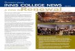 Innis College News - Fall 2011