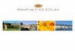 Aloha Hill Club E-brochure