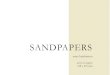 Sandpapers by anna brinkmann