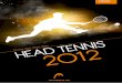 Теннисный каталог Head 2012