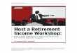 Retirement Income Workshop Toolkit