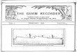 The Guam Recorder, Feb. 1926