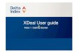 Delta Index - User guide getting started