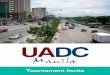 UADC Manila 2013 official invite