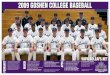 2009 Baseball Schedule Poster