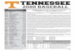 Tennessee Baseball Game Notes - Belmont - 4-26