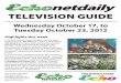Echonetdaily TV Guide – October 17–Echonetdaily TV Guide – October 17–23, 2012, 2012