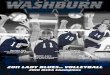 2011 Washburn Lady Blues Volleyball Media Guide