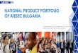 Product Portfolio - AIESEC Bulgaria (February 2014)