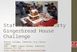Staff Christmas Party Gingerbread House Challenge
