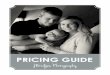 JBridges Photography Pricing Guide 2014