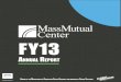 FY13 MassMutual Center Annual Report