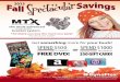 2013 Fall Spectacular Savings Product Flyer