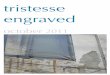 tristesse engraved october issue